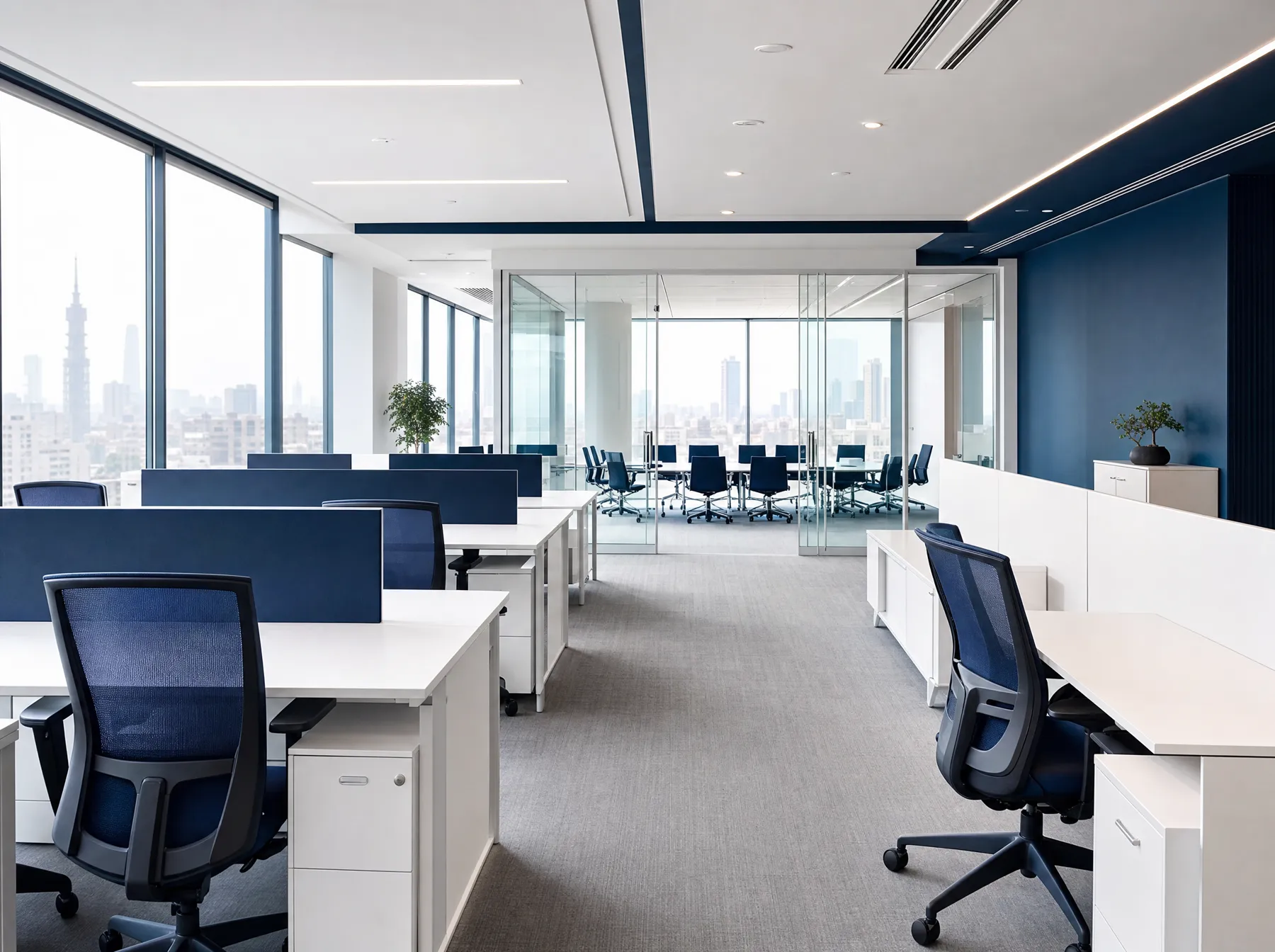 Open-plan office, Cairo Festival City